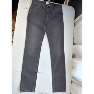 Hudson Blake Slim Straight Jeans Dark Wash Denim Pants Casual Size 30